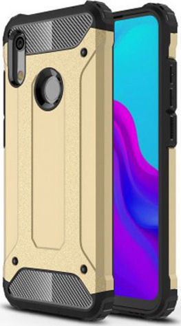 Tough Armor Umschlag Rückseite Kunststoff Gold (Huawei Y6s / Honor 8A)