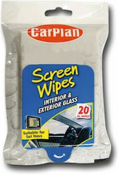 Car Plan Screen Wipes 20τμχ