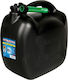 Lampa Fuel Plastic Can with Extension Tube 20lt Black