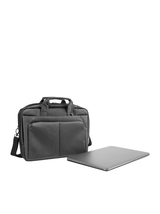 Natec Gazelle Τσάντα Ώμου / Χειρός 15.6" Grafite