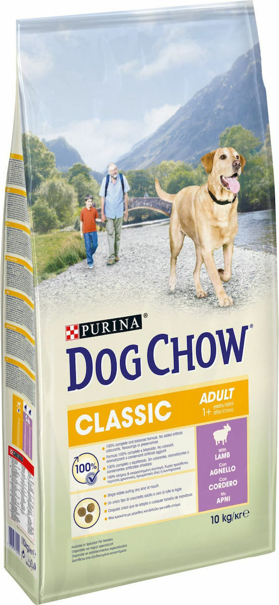 Tonus Dog Chow Classic Adult (1+) Lamb 10kg Skroutz.gr