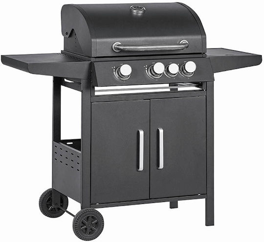 Elite BBQ3100 Gas Grill with 3 pcs 10.8kW and Side Burner