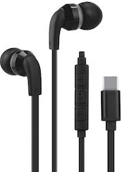 iNOS XSound USB-C Earbuds Handsfree with USB-C Connector Black iNOS XSound USB-C Earbuds Handsfree with USB-C Connector Black