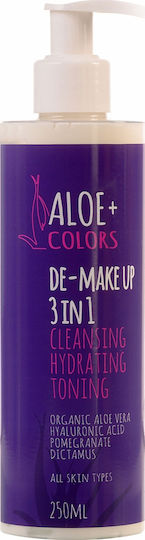 Aloe Colors De-Make Up 3 in 1 Emulsion Make-up Entferner Gesicht 250ml