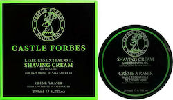 Castle Forbes Lime Essential Oil Κρέμα Ξυρίσματος 200ml Castle Forbes Lime Essential Oil Κρέμα Ξυρίσματος 200ml