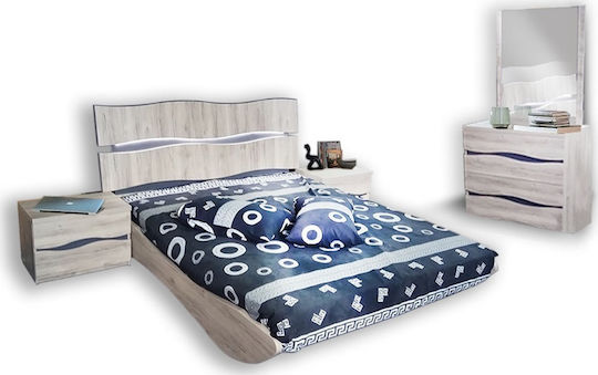 Bedroom Furniture Set Emily 160x200cm 5pcs