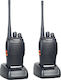 Baofeng BF-777S Walkie Talkie 5W without Screen Black 2pcs