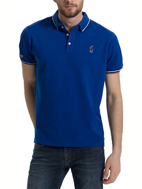 Ralph Lauren Ανδρική Μπλούζα Polo Κοντομάνικη Navy Μπλε