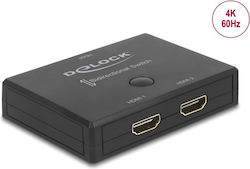 DeLock 18749 UHD Bi-Direction 3 είσοδοι HDMI Switch DeLock 18749 UHD Bi-Direction 3 είσοδοι HDMI Switch