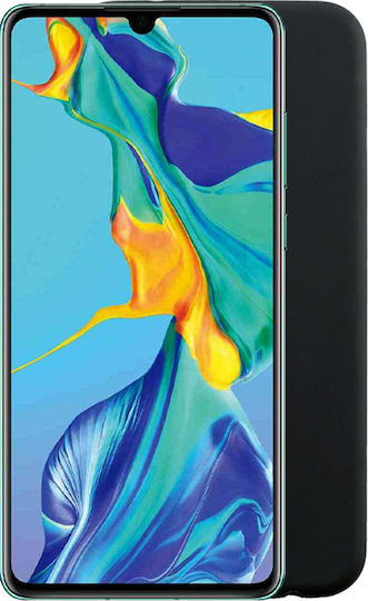 Volte-Tel Silicon Tpu Back Cover Silicon Negru (Huawei P30)
