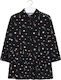 Mayoral Kids Dress Long Sleeve Black