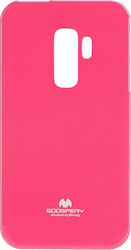 Mercury Jelly Silicone Back Cover Fuchsia (Galaxy S9)