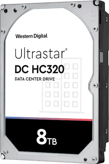 Western Digital DC HC320 8TB HDD Hard Drive 3.5" SAS 3.0 7200rpm with 256MB Cache for Server