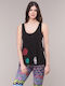 Desigual Melisa Women's Summer Blouse Sleeveless Black