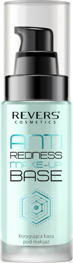 Revers Cosmetics Anti Redness Make Up Corrective Make Up Primer Primer Προσώπου σε Κρεμώδη Μορφή Base 30ml