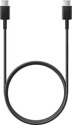 Samsung USB 2.0 Cable USB-C male - USB-C male Μαύρο 1m (EP-DN970BBE)