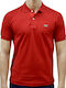 Lacoste Ανδρικό T-shirt Κοντομάνικο Polo Κόκκινο
