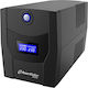 Powerwalker Basic VI 1500 STL FR UPS Line-Interactive 1500VA 900W με 4 Schuko Πρίζες