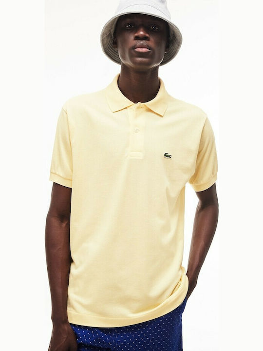 Lacoste Men's Short Sleeve Blouse Polo Yellow