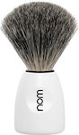 Muhle Nom Lasse 81 WH Shaving Brush with Badger Hair Bristles