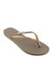 Havaianas Slim Glitter Women's Flip Flops Gold 4143975-3581