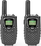 Nedis WLTK0800BK Walkie Talkie με Μονόχρωμη Οθόνη Σετ 2τμχ