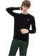 Lacoste Herren Langarm-Pullover Schwarz