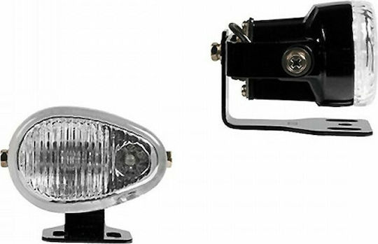 Lampa Fox Waterproof Headlights Universal 12V 55W 7cm 2pcs