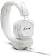 Marshall Major II On Ear Headphones White