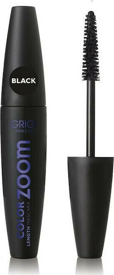 Grigi Color Zoom Lenght Mascara für Länge & Natürliches Finish Black 12ml