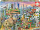 Asia Landmarks Puzzle 2D 1500 Pieces