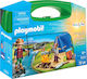 Playmobil Family Fun Camping Adventure Carry Case pentru 4+ ani ani
