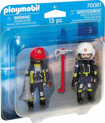 Playmobil Duo Pack Fireman and Woman for 4+ years old