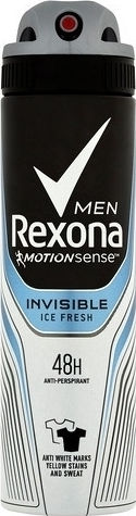 Rexona Men Motion Sense Invisible Ice Fresh 48h Антиперспирант Дезодорант 48h Спрей 150ml