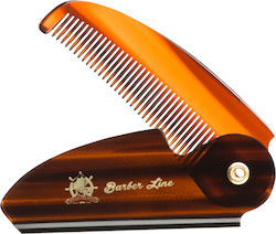 Eurostil Plastic Beard Comb 11.5cm