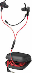 Trust GXT 408 Cobra Multiplatform In Ear Gaming Headset με σύνδεση 3.5mm Κόκκινο