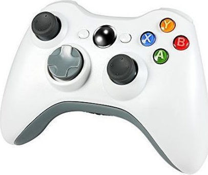 Wireless Gamepad for Xbox 360 White