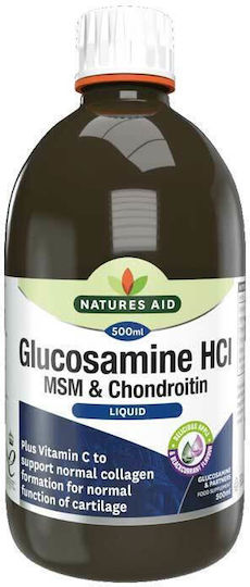 Glucosamine HCI MSM & Chondroitin Vitamin C & FOS Liquid 500ml
