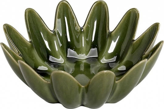 Espiel Decorative Bowl Green 31.5x31.5x11.8cm