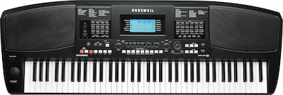 Kurzweil Keybaord KP300X cu 76 Dinamic Taste cu Pupitru Negru