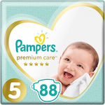 Pampers Scutece cu bandă adezivă Premium Care Premium Care Nr. 5 pentru 11-16 kgkg 88buc