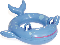 Bestway Whale Blue Kids' Swim Ring Light Blue