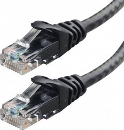 CyberPro U/UTP Cat.6 (Gigabit) Καλώδιο Δικτύου Ethernet 15m Μαύρο