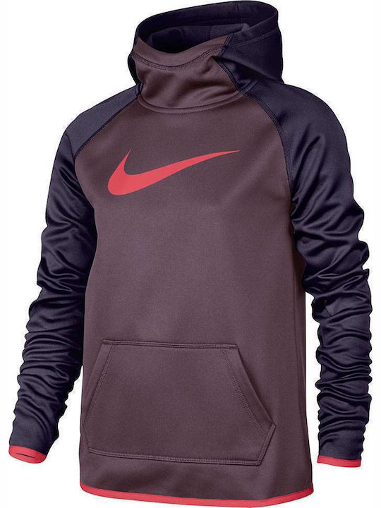 Nike Παιδικό Φούτερ Μπορντό