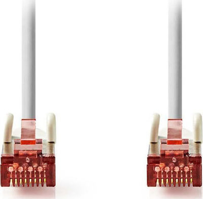 Nedis S/FTP Cat.6 Καλώδιο Δικτύου Ethernet 3m Γκρι