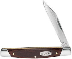 Buck 379 Solo Pocket Knife Brown with Blade made of Stainless Steel