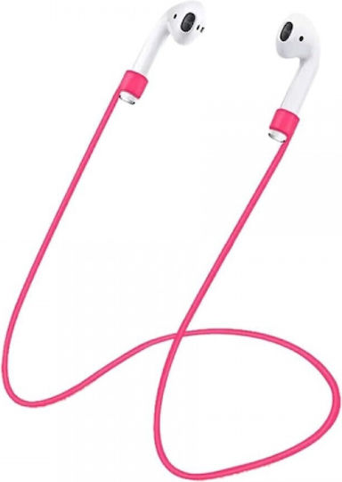 Senso Anti-Lost Strap σε Ροζ χρώμα για Apple AirPods