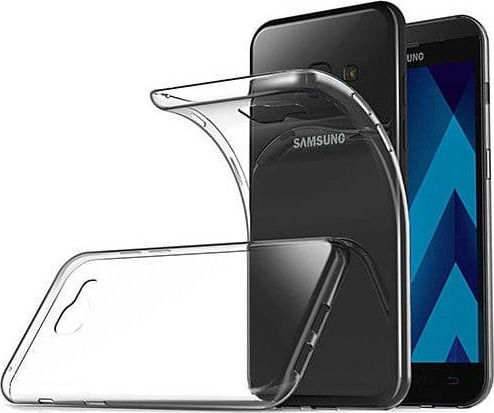 iPaky Umschlag Rückseite Silikon Transparent (Galaxy A3 2017)