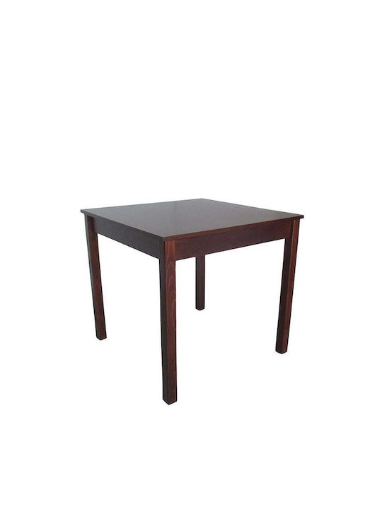 1030 Tisch Küche Holz Walnut 80x80x75cm 1030 IN