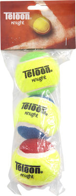Teloon Knight Μπαλάκια Τένις για Προπόνηση 3τμχ